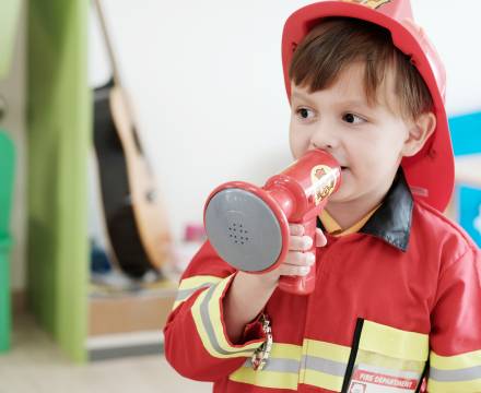 „Dziecięca remiza” – aktywny plac zabaw ze strażackimi motywami